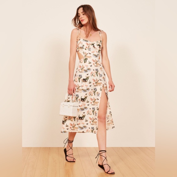 Reformation Alessa Dress in Janiero, size 0, NWT - Picture 1 of 3